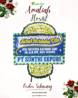 Papan Bunga Duka di Tanah Siang Selatan