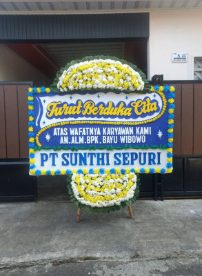 Papan Bunga Duka di Tanah Siang Selatan
